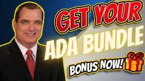 ADA Bundle Review | Get Our Exclusive Bonuses