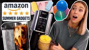 Testing AMAZON KITCHEN GADGETS for SUMMER... what's actually worth buying??