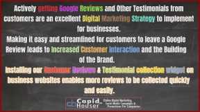 get more google customer reviews and testimonials
