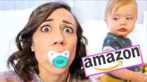 TESTING WEIRD AMAZON BABY PRODUCTS! again...