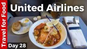 United Airlines Review - Business Class from Lisbon to New York City (and NYC Pizza)