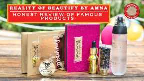 Beautify By Amna BBA Beauty Products Review | Budget Box | Reality of BBA Products | Reviews by sam
