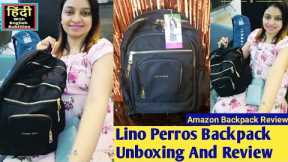 Lino Perros Backpack Unboxing Price And Review Amazon Product Review in Hindi #linoperros