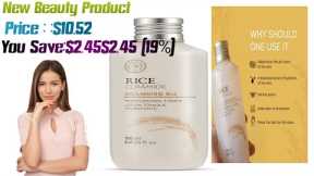 The face shop rice ceramide in amazon products. Face shop review video. Beauty products in amazon.