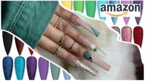 Testing Amazon Nail Products | Beginner Nail Tech Tutorial