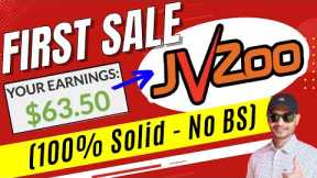 Make First Sale on JVZoo Affiliate Marketing || (100% Solid - No BS)