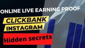 Clickbank Instagram affiliate marketing | Affiliate marketing 2022 | Clickbank earning proof
