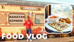 Ramayan Express Food Vlog | Bharat Gaurav Tourist Train Vlog | IRCTC Train Food Review