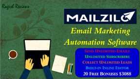 Mailzilo Review: Email Marketing Automation Software That Allows You To Create, Send, Track & Profit