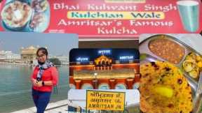 Finally Reached Amritsar || Bhai Kulwant singh Kulchian Wale's best food in Amritsar|| Train Journey