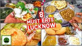 Lucknow Food MUST visit Places | Chaat, Kebab & More | Indian Street Food | Best of Veggie Paaji