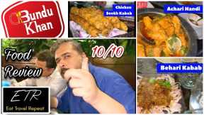 Bundu Khan Restaurant Review | Food Studio by Ifrah & ETR - Eat Travel Repeat