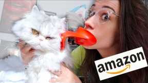 TESTING WEIRD AMAZON CAT PRODUCTS