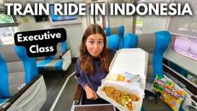 TRAIN TO YOGYAKARTA, INDONESIA (Executive Class): Food Review, Temple Tour + Unexpected Ending