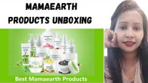 MamaEarth products unboxing | mamaEarth product reviews | MamaEarth sale 2022 | organic products