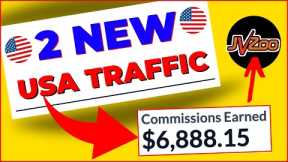 New TWO Free USA Traffic for JVZoo Affiliate Marketing 2022