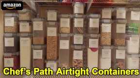 Chef's Path Airtight Food Storage Container Set 24 Piece REVIEW | Best Kitchen Organizer