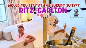 Luxury Suite at Ritz-Carlton, Philly | Hotel Review | LittleMissTravelers