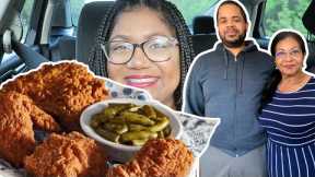 Southern Country food on the menu  Is it Nana approved?  #foodievlog #friedchicken #familyvlogs