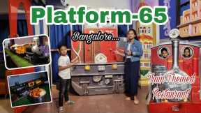 Platform 65 - The Train Themed Restaurant Bangalore || Food Review || Food Vlog || Team FunnyFam