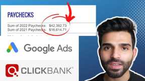 How I made 2k$ with Google ads: Clickbank Affiliate marketing Tutorial (For Beginners)