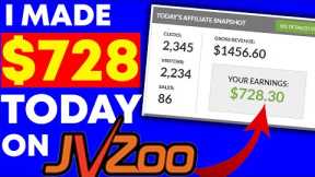 JVZoo Affiliate Marketing Tutorial - $728.30 In A DAY With PROOF (Step By Step For Beginners!)