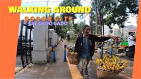 WALKING AROUND  BOGOR CITY  | Eat Gado gado
