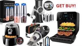amazon products/Smart Oven/ Fryer Healthy Cooking/Pepper Grinder/Cheese Grater /Car Vacuum Cleaner