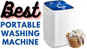 Best Portable Washing Machine 2022 | Automatic Compact Washer Spin Cycle Basket Review