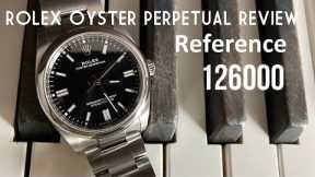 Rolex Oyster Perpetual Review 126000 Black Dial