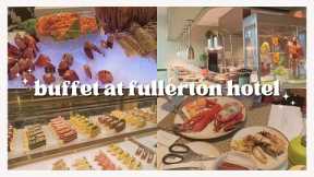 dinner buffet at fullerton hotel | #BuhayOFW