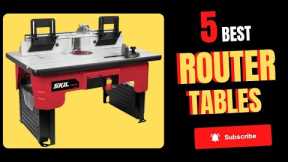 5 Best Router Table || Router Tables In 2022 || Review
