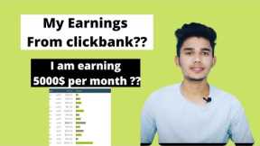 How I Made $5296 With Clickbank in 1 Month | Clickbank Live Earning Proof