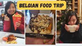 Food trip in Belgium! 🇧🇪 What to eat in Brussels 🍴  #foodvlog #travelvlog