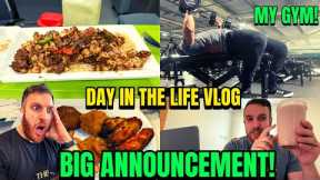 BIG CHANGES For My Channel | Buffets, Taz, Gym & More (Vlog) Day In The Life Of A Food Blogger
