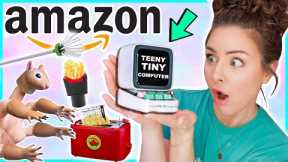 Testing Weird Amazon Products YOU NEED To Buy ! ad