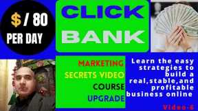 HOW TO LEARN & EARN WITH CLICK BANK MARKETING SECRETS VIDEO-6 #Clickbank marketing #Clickbank