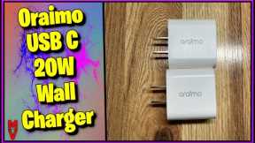 Charge Faster? Oraimo USB C 20W Wall Charger || MumblesVideos product review
