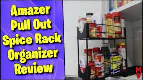 Kitchen Storage? || Amazer Pull Out Spice Rack Organizer Review || MumblesVideos Product Review