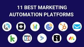 11 Best Marketing Automation Software Tools in 2023 (Ranked by Categories)