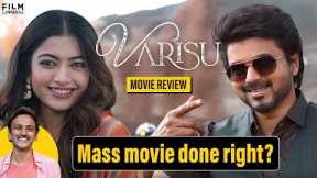 Varisu Movie Review by Prathyush Parasuraman | Pan Indian Film Review