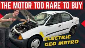 The Electric Geo Metro Is So RARE We Have To REBUILD It's Motor