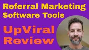 UpViral Review · Referral Marketing Software Tools · Viral Marketing