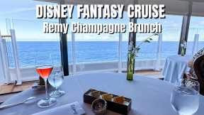 DINING REVIEW: REMY CHAMPAGNE BRUNCH on the Disney Fantasy