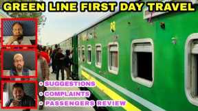 NEW GREEN LINE EXPRESS TRAIN TRAVEL EXPERIENCE | PASSENGERS REVIEW | COMPLAINTS & SUGGESTIONS | 6 DN