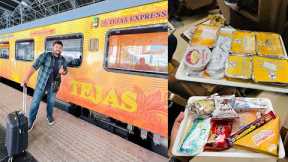 Tejas Express Executive Class Food Review || 2 years baad bhi itna acha Food & service || IRCTC food
