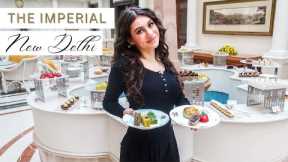 The Imperial Hotel Delhi: I try High Tea Indian Food | TRAVEL VLOG IV