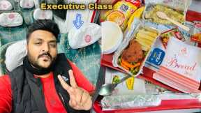 Shatabdi Express Executive class Food Review 2023 || IRCTC food || Indian Railways