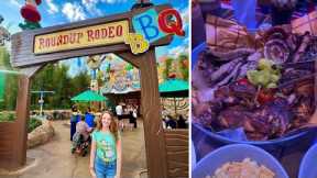New Disney Restaurant at Hollywood Studios! Woody's Roundup Rodeo BBQ | Disney World Dining Review