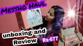 Messho Haul || Unboxing and Review Messho product dinner set || Messho Dinner set unboxing